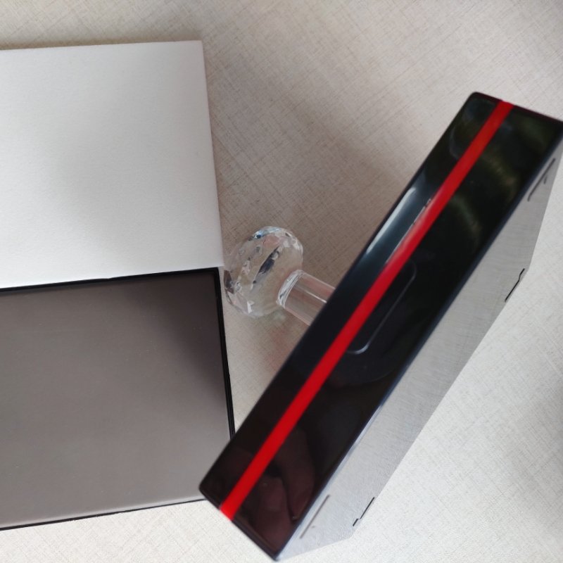 Large size rectangle 80*105mm office popular use flash stamp big custom quick drying Ink pad pre-inking stamp