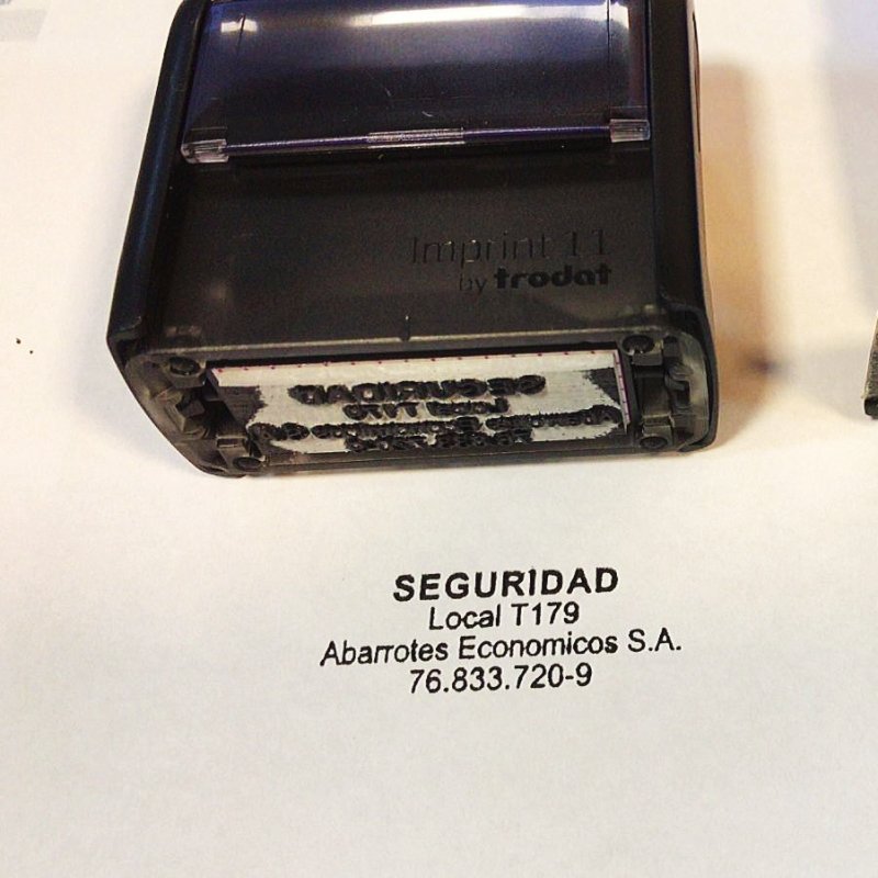 Modern Hot Selling Fast Dry Ink Stamp Office Use Plastic Self-inking Stamp