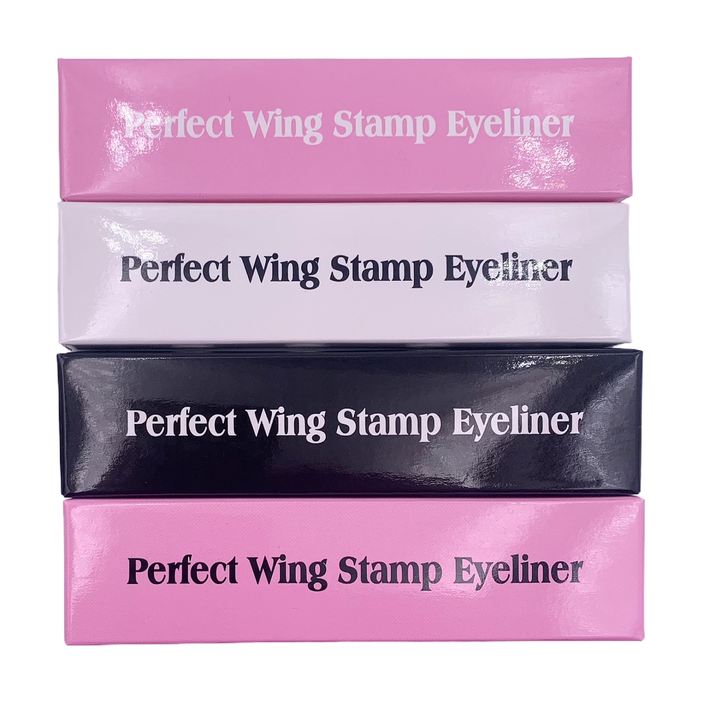 Fast Dry Stamp Waterproof Eye Liner Long Lasting Stamp Eyeliner Make up Winged 2 in 1 Liquid Natural Lash Glue Pen Waterproof