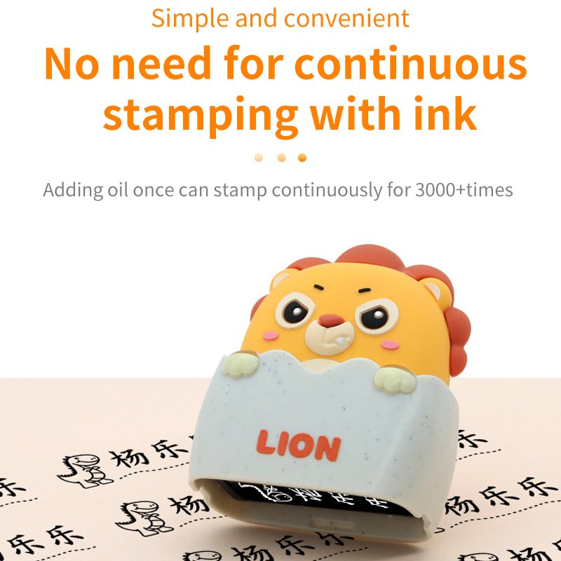 Kids Stamps Customize Waterproof Name Stamps for Clothing