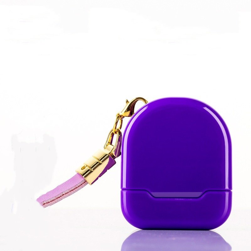 Toy Stamps Plastic Signature Flash Stamps Blank Key Chain