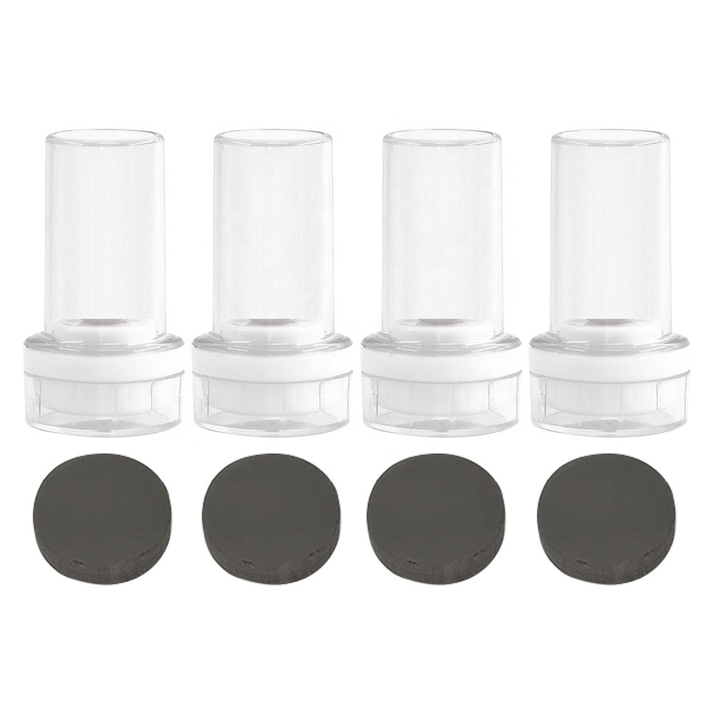 Clear mini made design logo custom school teacher stamps flash for school supplies round square