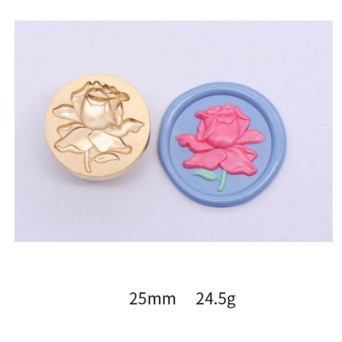DIY Decoration 3D Embossed Irregular Shape Bear Christmas Bell Wax Seal Stamp