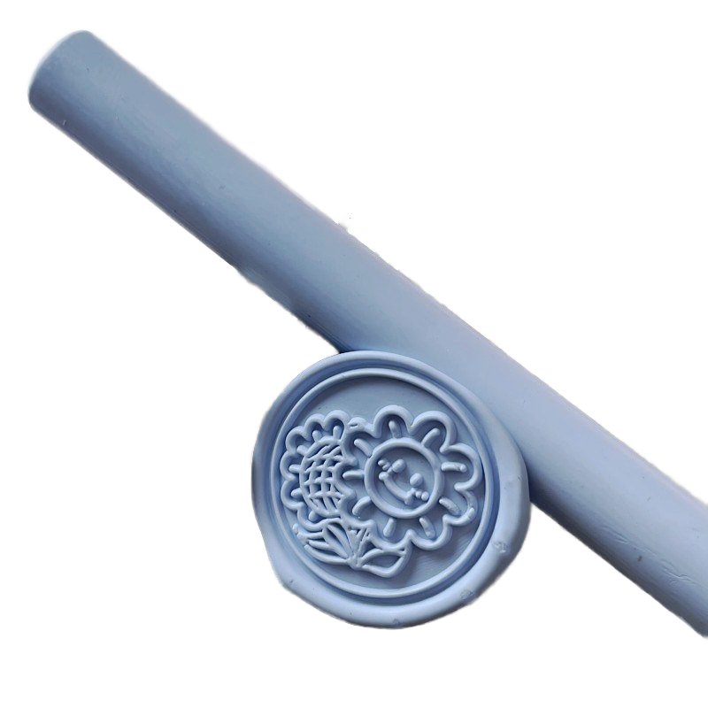 Dejected Blue135*11mm sealing wax sticks for glue gun for decoration , production application