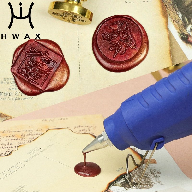 Wholesale Cheap 11mm 80 Soft Colors Letter Envelope Sealing Wax Sticks for Retro Vintage Wax Seal Stamp