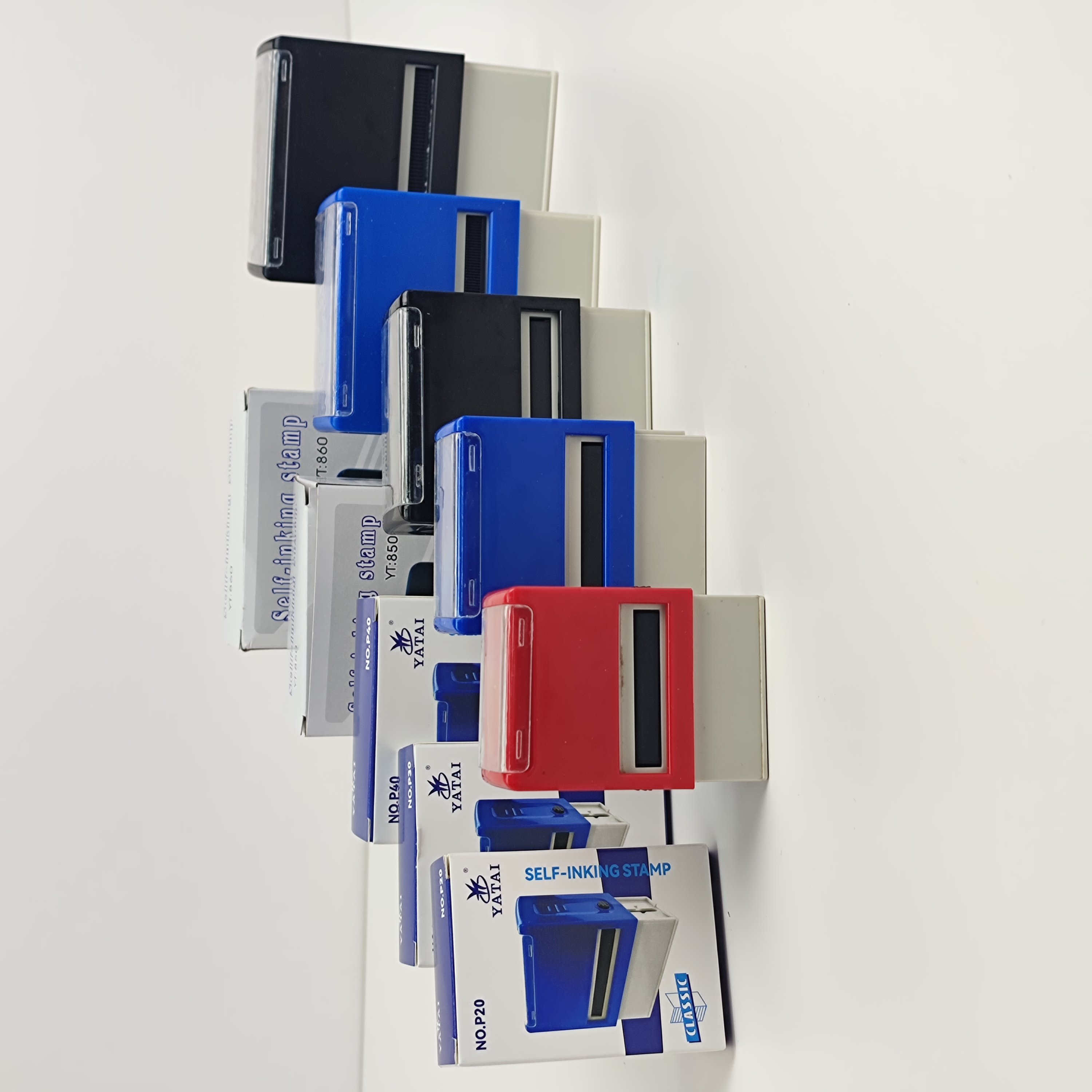 Good Quality Company Advertising Stamp Self-inking Stamp Rectangle Office Self Inking Stamp