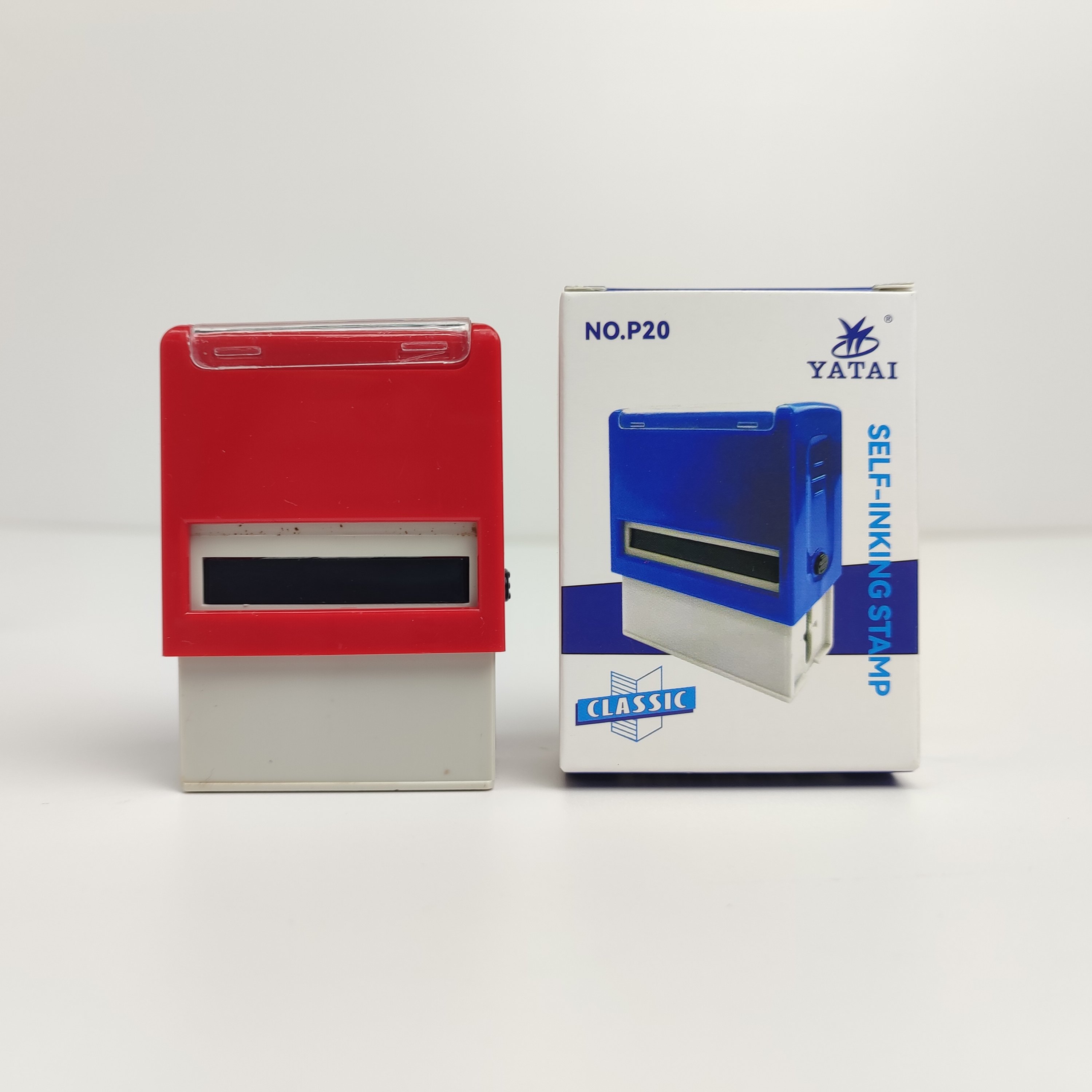 Good Quality Company Advertising Stamp Self-inking Stamp Rectangle Office Self Inking Stamp