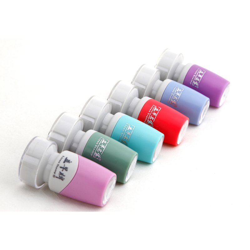 paintable stamps stationery promotion unique kid toy cartoon stamp flash stamp