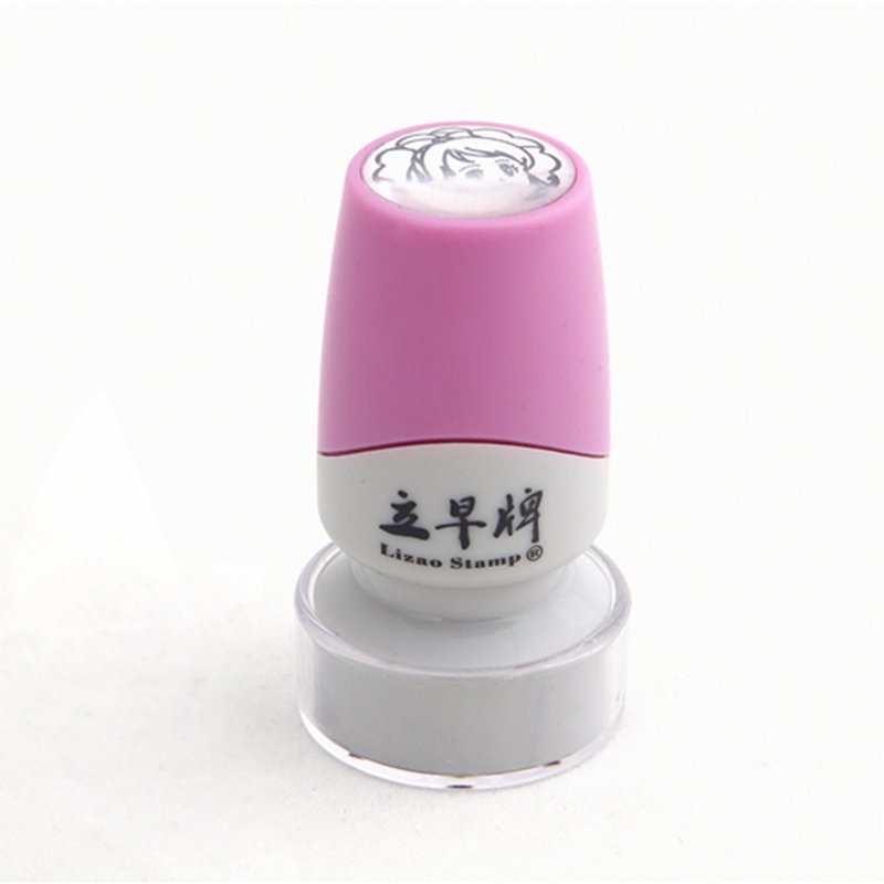 paintable stamps stationery promotion unique kid toy cartoon stamp flash stamp