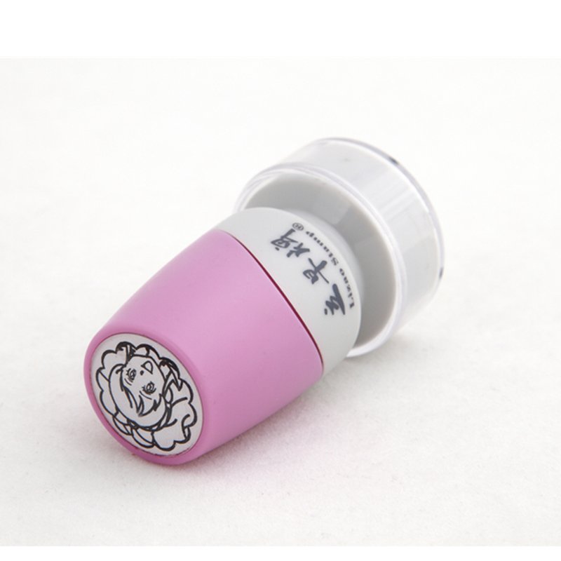 paintable stamps stationery promotion unique kid toy cartoon stamp flash stamp