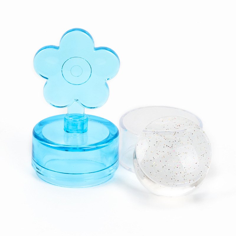 Flower Silicone Color French Nail Art Stamping Kit Everything For Manicure Plate Stamp Polish Stencil Template Seal Stamper Scra