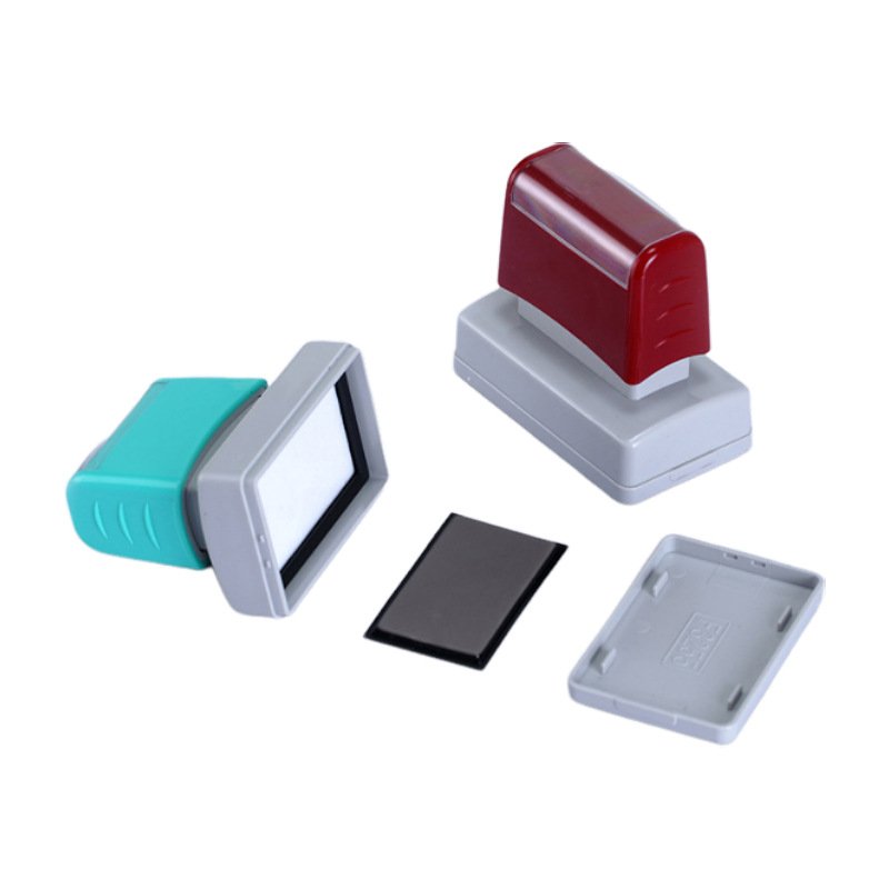 F94130 Flash Ink Stamp Handles Big Size Rectangle Flash Foam Stamps