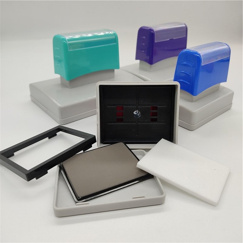 F94130 Flash Ink Stamp Handles Big Size Rectangle Flash Foam Stamps