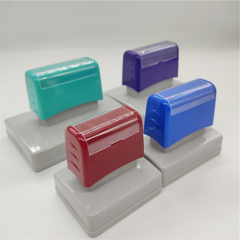F94130 Flash Ink Stamp Handles Big Size Rectangle Flash Foam Stamps