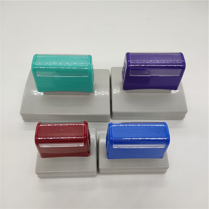 F94130 Flash Ink Stamp Handles Big Size Rectangle Flash Foam Stamps