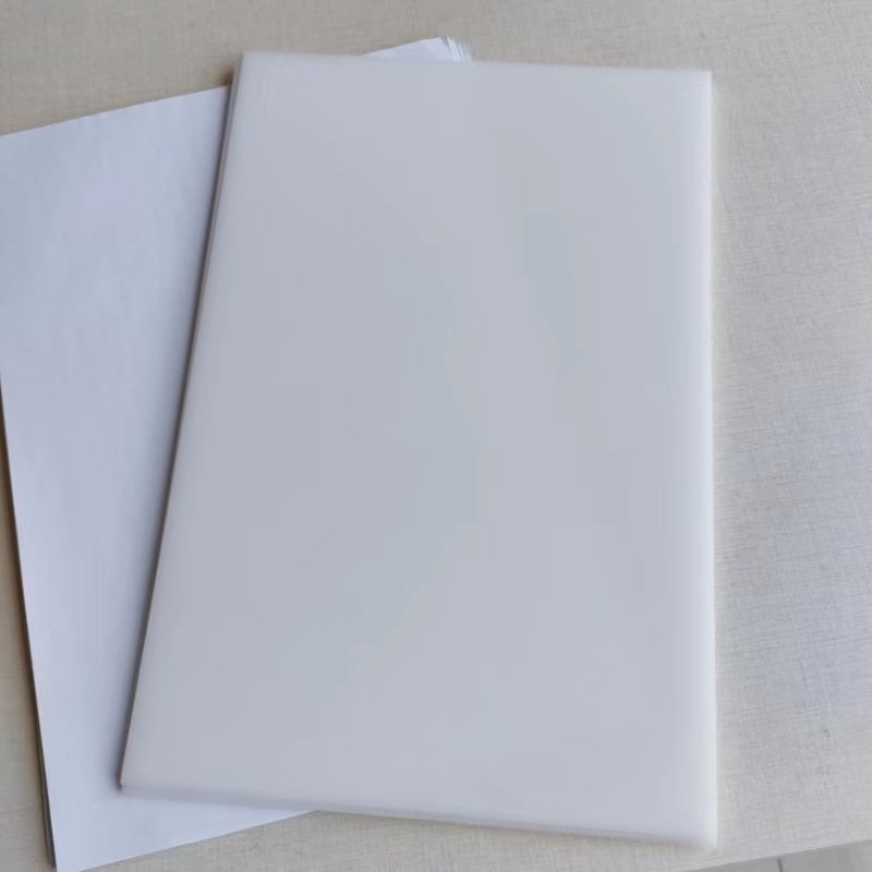 A4 size delrin acrylic plastic sheet for pocket embossing dry seal stamps.