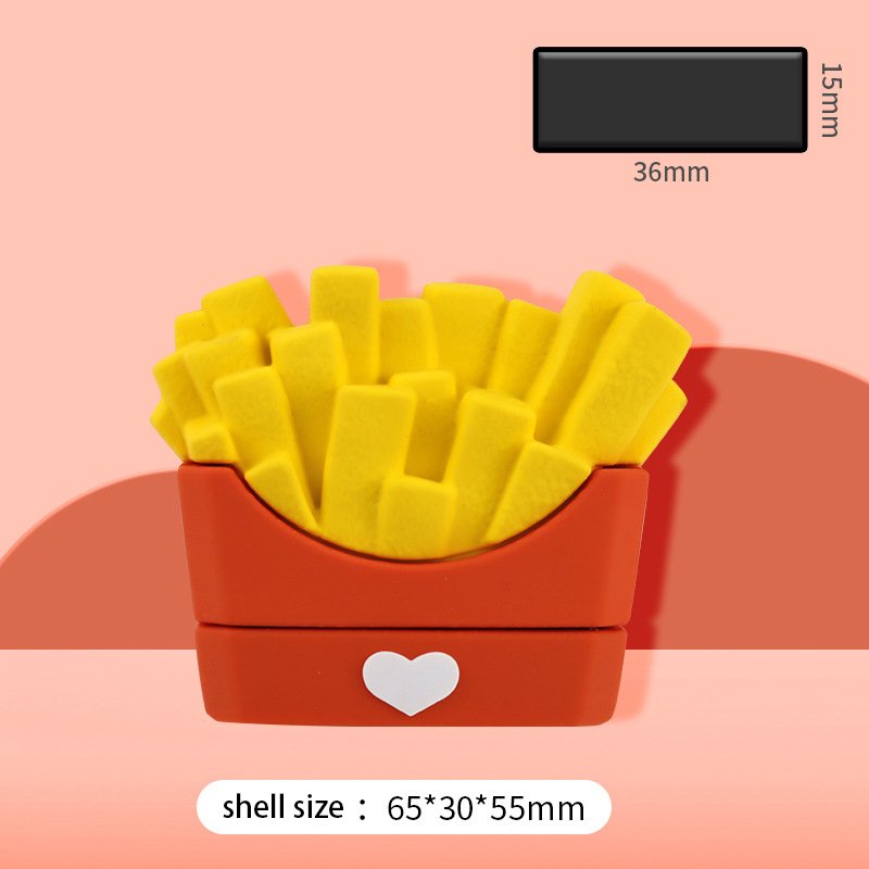 Children toy stamp food name stamp washable name flash rubber school home stamp for children clothing