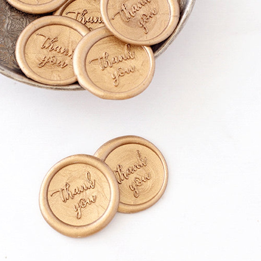 Thank you Wax Sticker Envelope Seal Stickers for Wedding Invitation