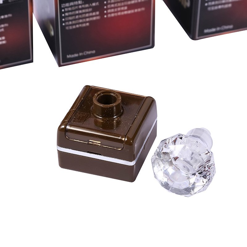 High Quality Pre Inked Flash Stamp Metal Office Double Foam Photosensitive Pastel Metal Flash Stamp