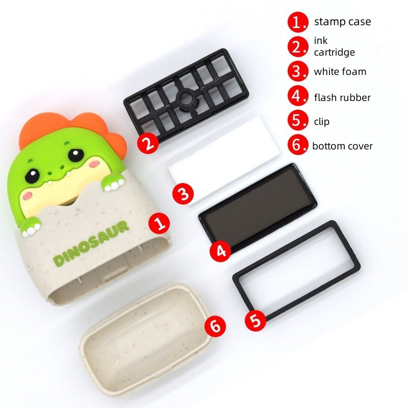 Personalized Kids Stamps Customize Waterproof Name Stamps for Clothing
