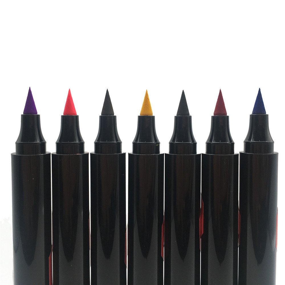 Private Label double head eyeliner wing stamp waterproof long lasting liquid stamp New Arrival Waterproof eyeliner pen