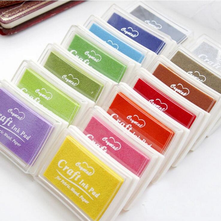 High Quality Large Ink Pad Stamp Ink Pad for Paper, Wood and Fabric