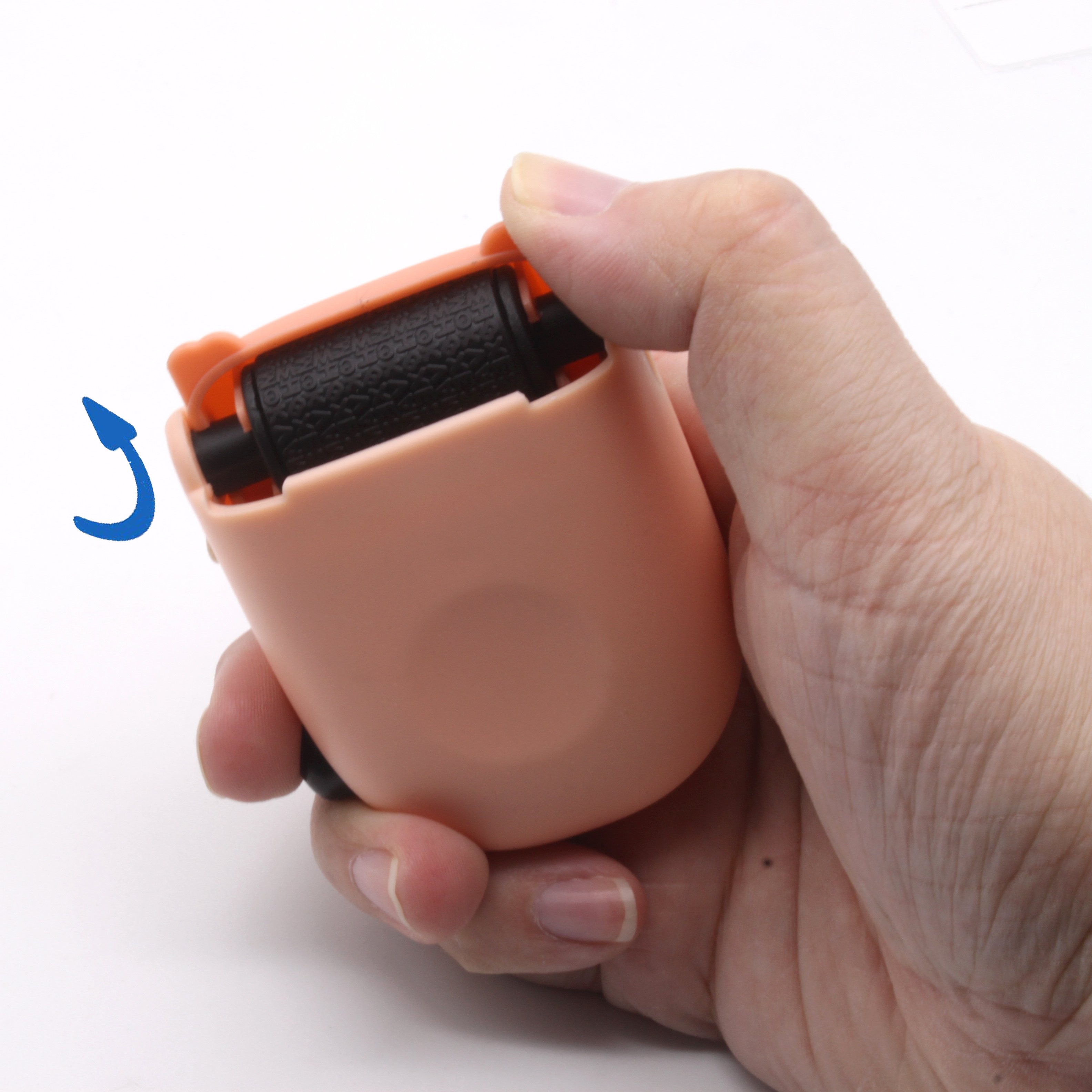Identity protect rolling stamp security stamp