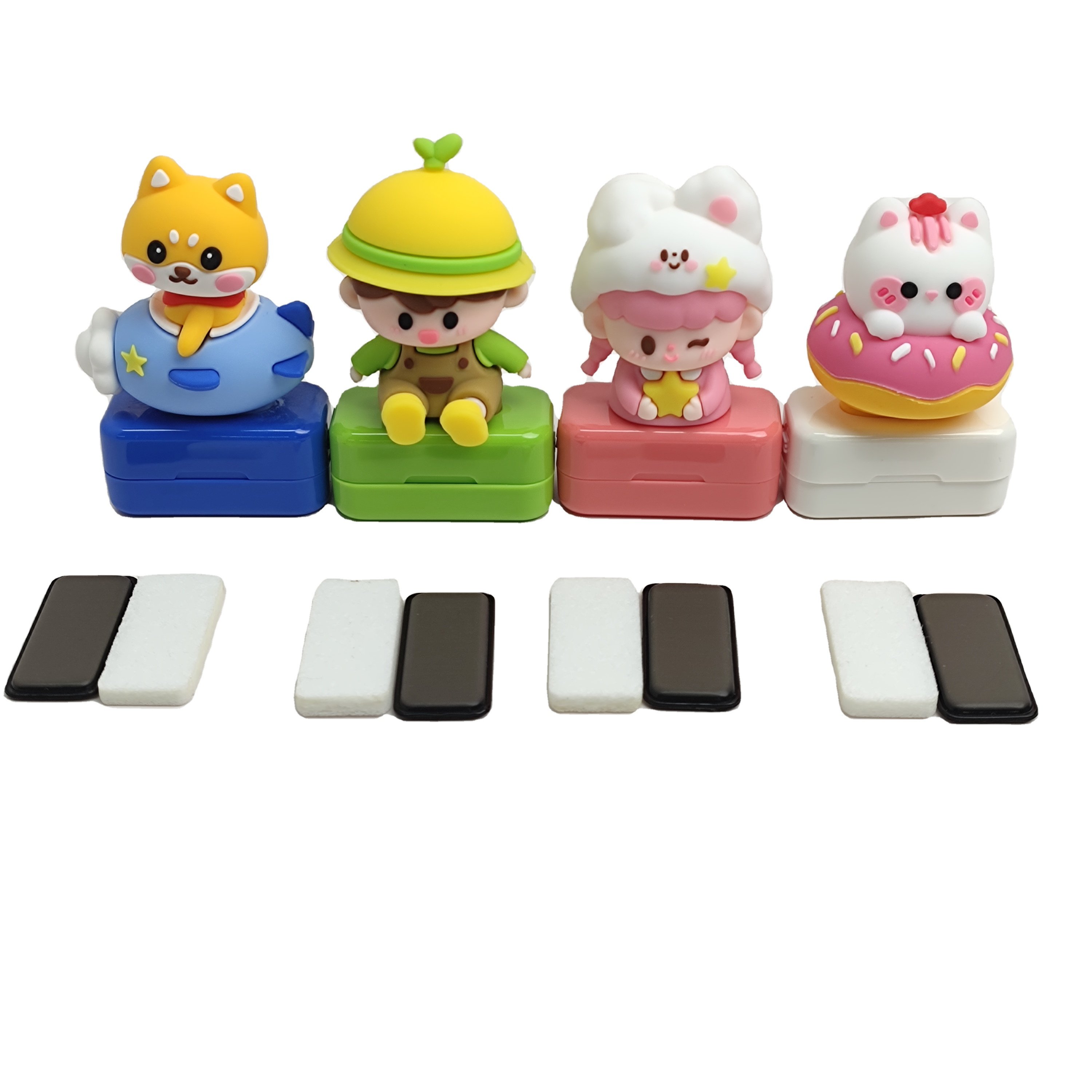 Textile Fabric Waterproof Ink Stamps Kids Stamp Case Name Clothing Stamp