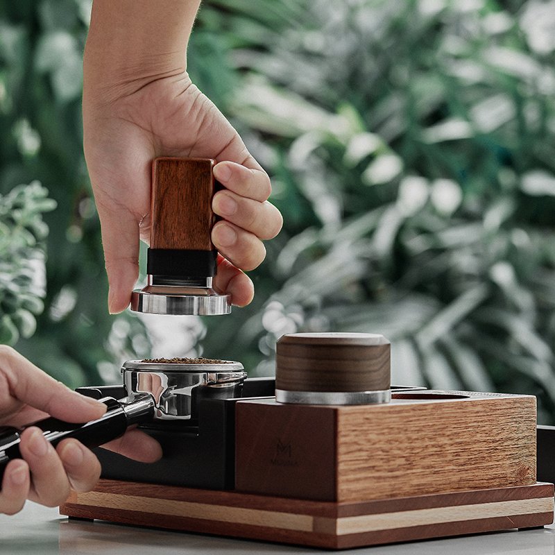 Barista Tools Solid Wood Espresso Stamps Coffee Tamper