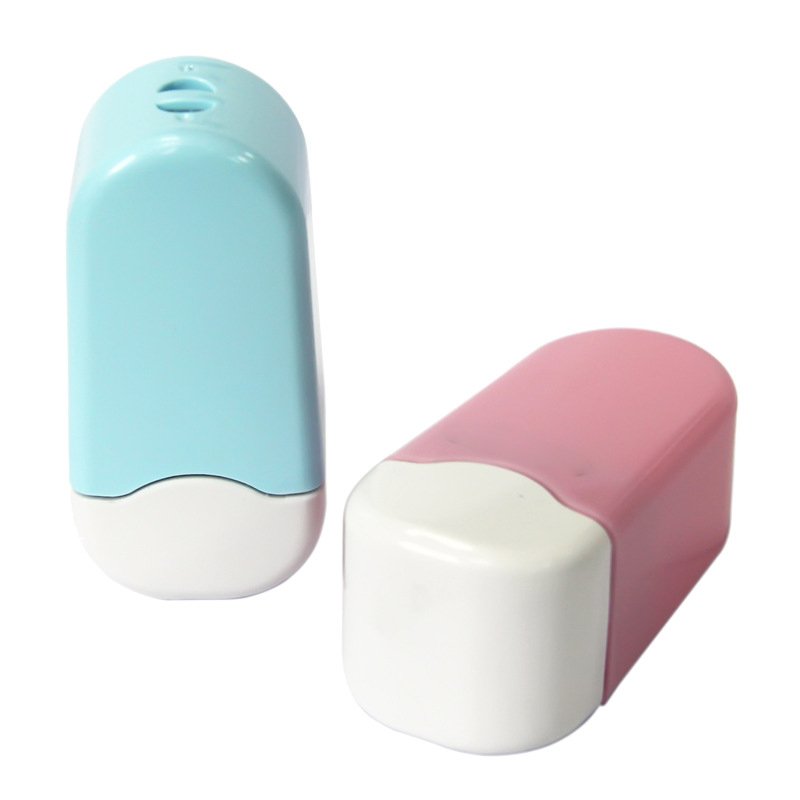Hot sale plastic 8 colors name stamp for clothing waterproof kids name stamp personalized