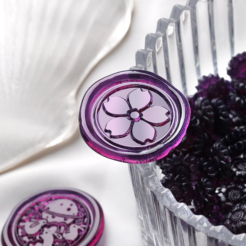 New transparent lacquer wax particles sunflowers semi transparent lacquer seals complete set of sealing wax particles wholesale