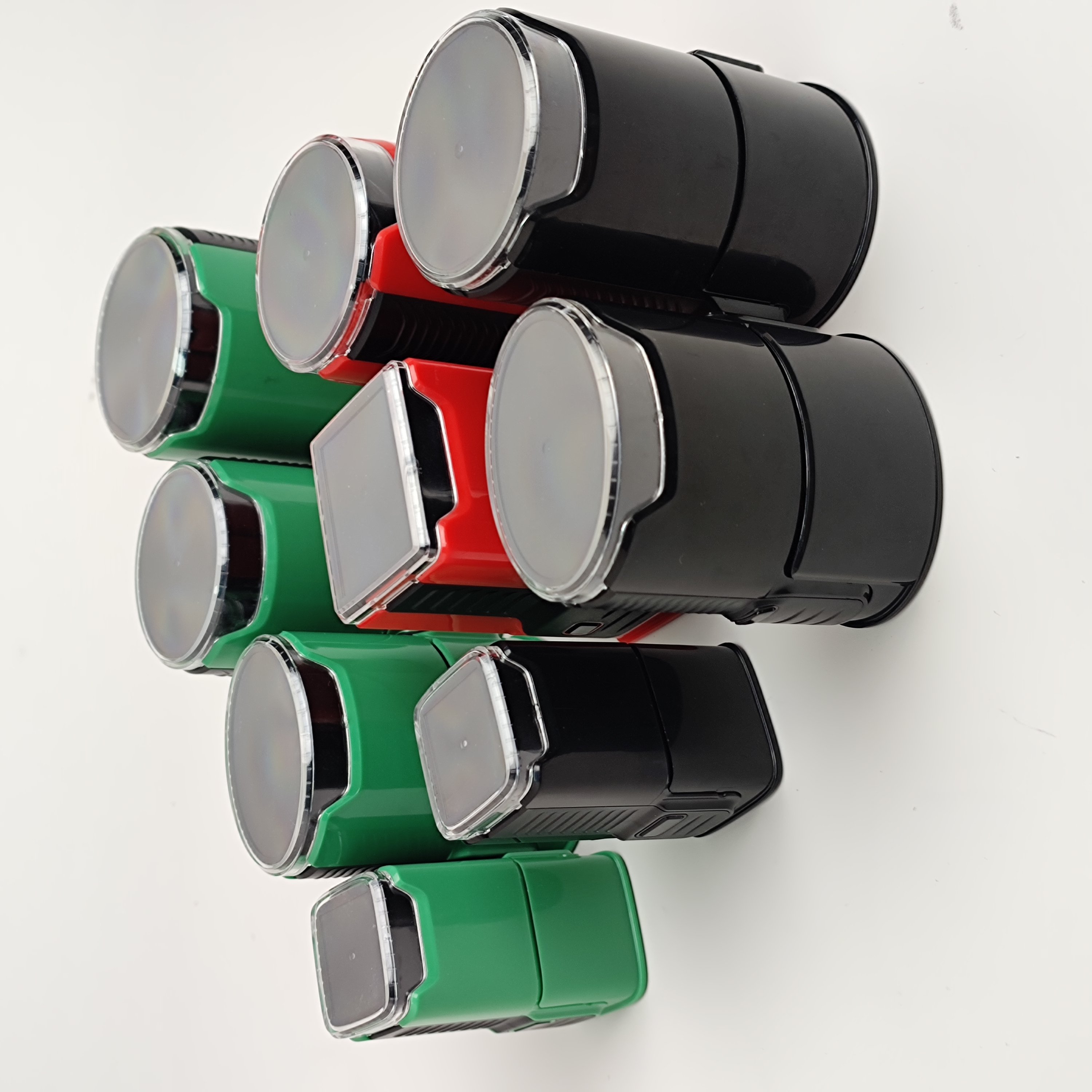 Top Seller New Factory Make Custom Small Or Big Size Rubber Rubber Seal Fiscal Personal Logo Office Self Inking Stamp