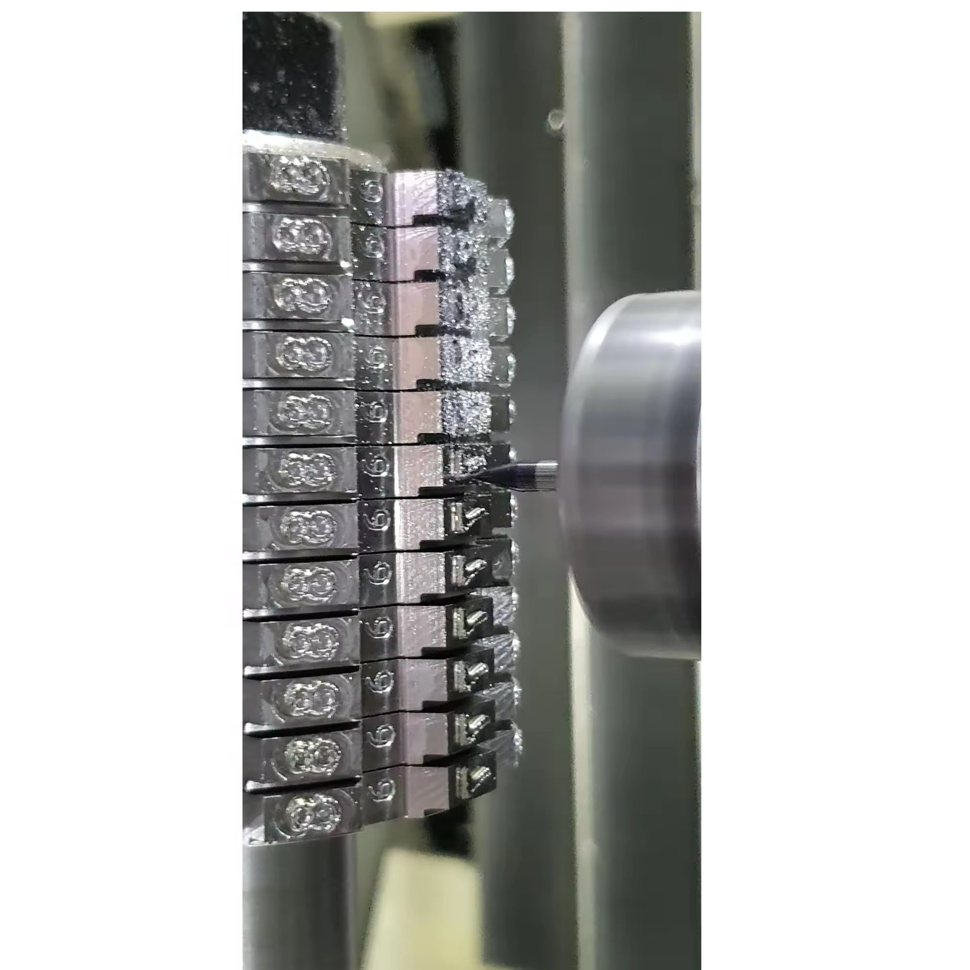 SCM440- S45C Machinery Repair Shops Top Roller Steel Stamps Material Industry Rubber New Humeber Wheel Numbering Machine