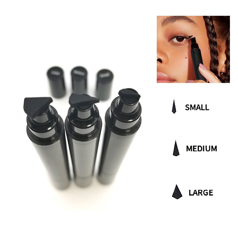 Cat Eye Makeup cruelty free pen Sexy Double-end vegan Winged Eyeliner eraser Stamp Waterproof Liquid organic Eye liner