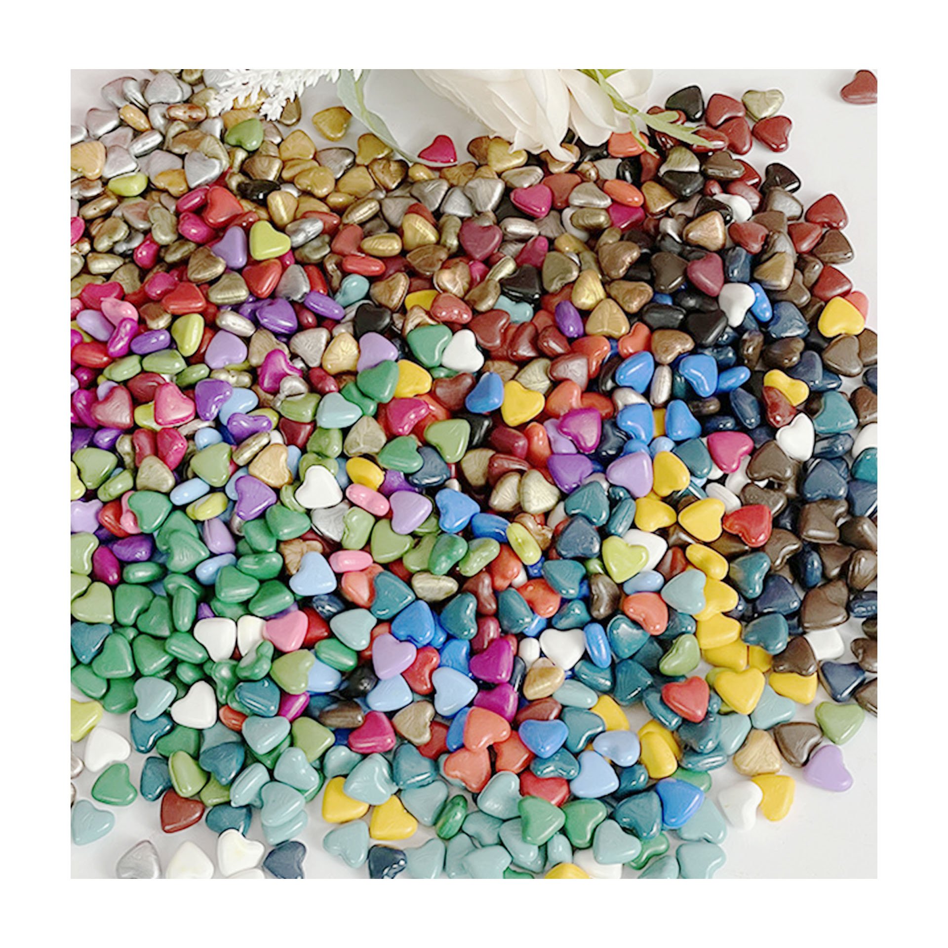 Colorful 100g 250g 500g Wax Stamp Beads Sealing Wax Beads Heart Wax Seal Beads for Stamps No reviews yet 5 orders