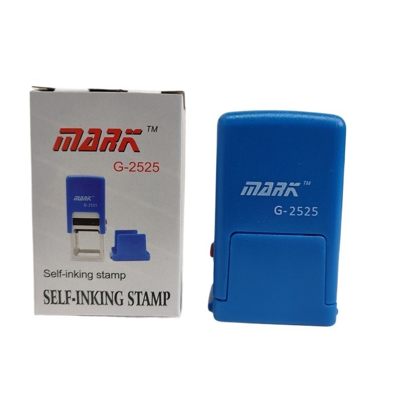 New Model High Quality Auto Montures Cachets DIY Blank Self Inking Rubber Laser Stamp Inking