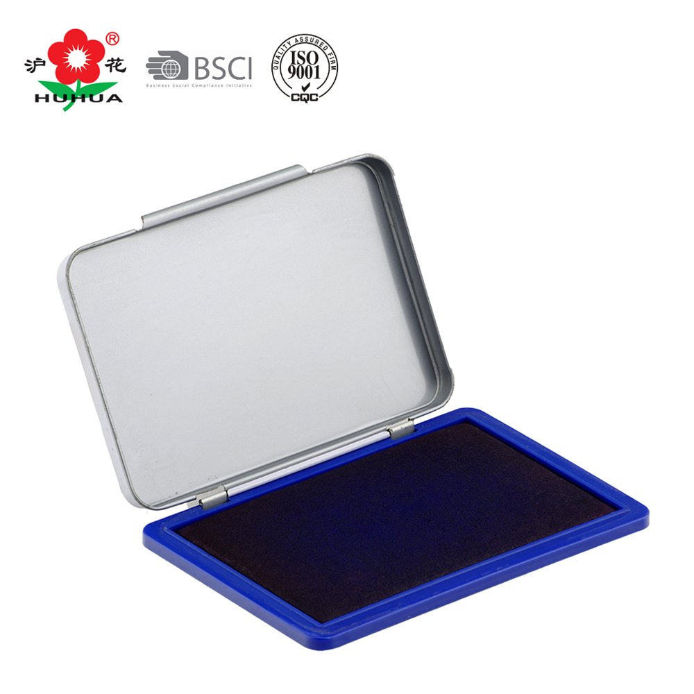 office use metal case refill ink stamp pad