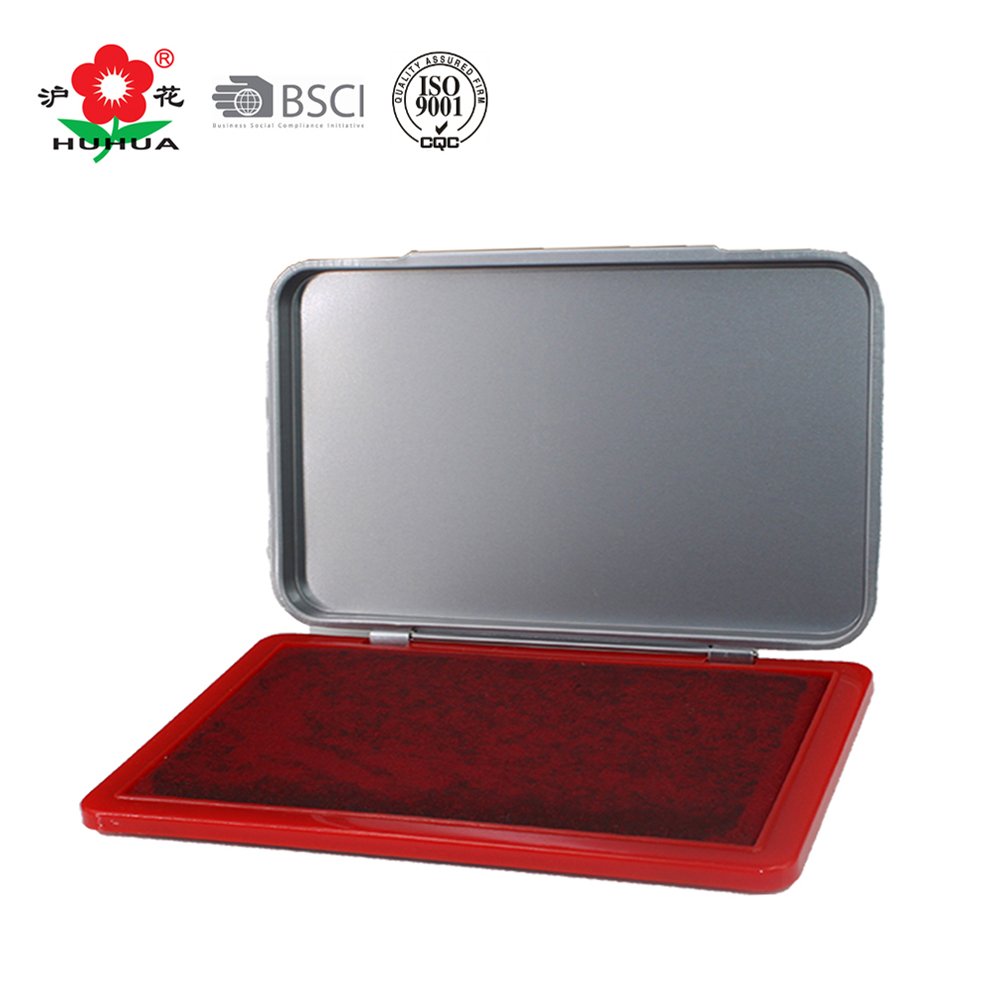 office use metal case refill ink stamp pad