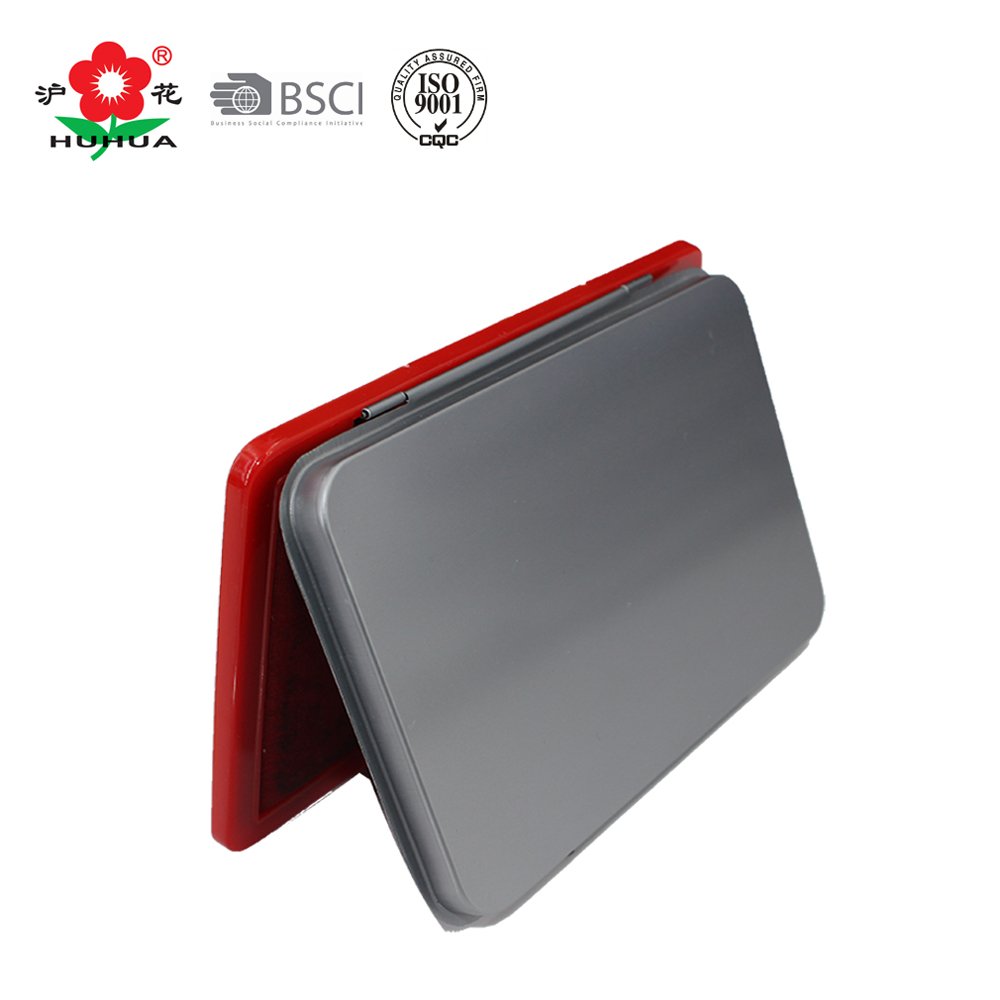 office use metal case refill ink stamp pad