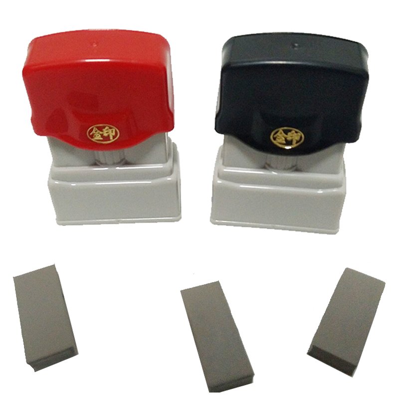 Custom Logo Plastic Pre inked Rubber address stamp stamps postage flash stamps