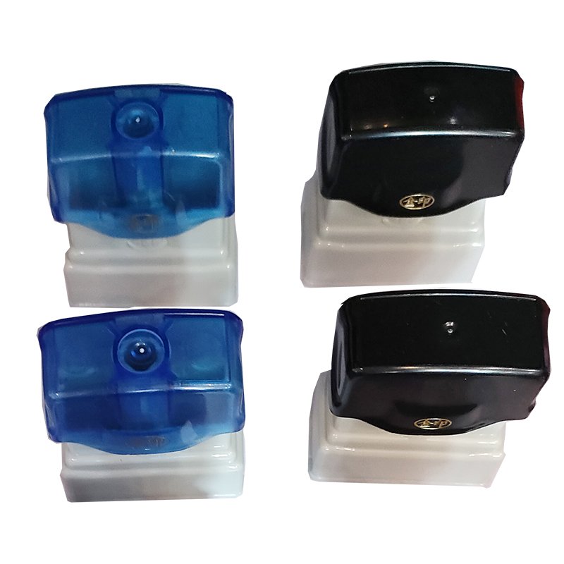 Custom Logo Plastic Pre inked Rubber address stamp stamps postage flash stamps