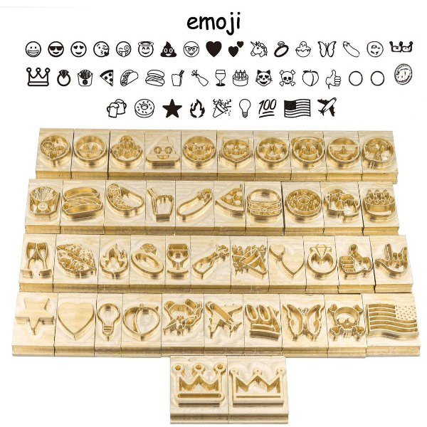 Number/Alphabet/Hebrew Brass Copper Flexible Heat Press LOGO T Slot Tall Engraving Mold Letters Hot Foil Stamping Letter Stamps