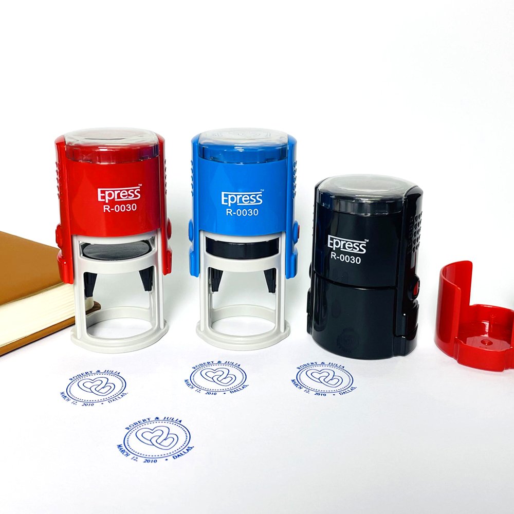 Custom Rectangle Rubber Sheet Mark Customise Mark Trodat Self Ink Stamp