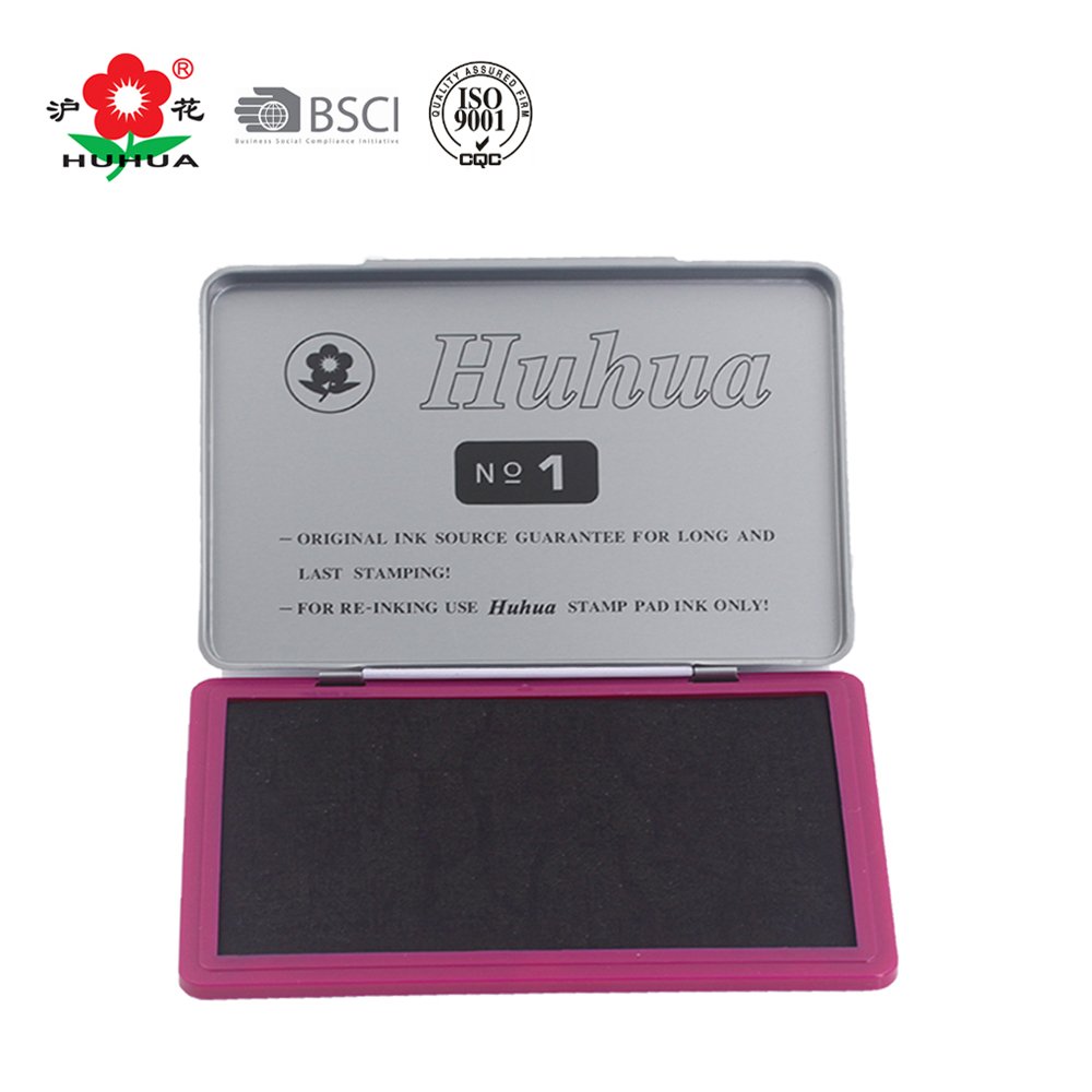 best selling metal case huhua office election stamp pad