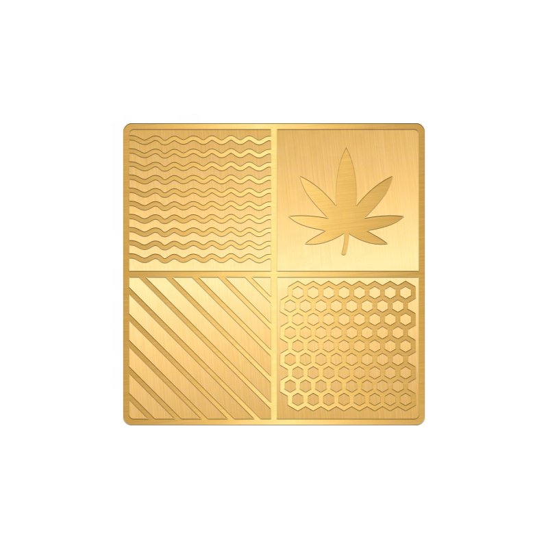 Customizable Plastic & Brass Ice Mold & Stamp Kit Copper Craftsmanship for Elegant Style Use as Seal