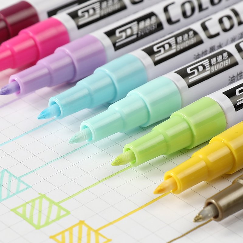 Wax sealed colored pen fire paint seal matching stamp tool colored pen graffiti colored pen manufacturer wholesale
