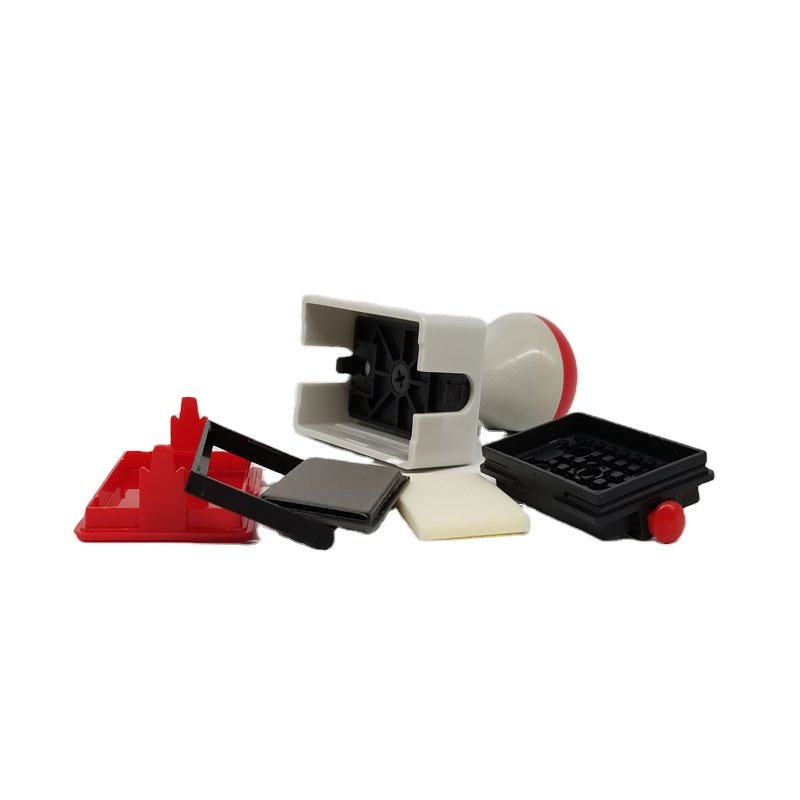 SC Series Pre Inked Double Foam Pad Custom Stamp Logo Handle Photosensitive Ink Rubber Stamp