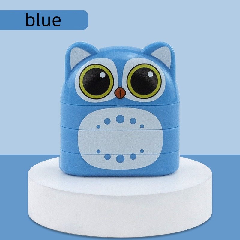 2 in 1 Waterproof Children Toy Stamps Flash Name Pet Stamps Name Stamp for Clothing Kids