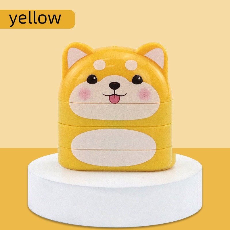 2 in 1 Waterproof Children Toy Stamps Flash Name Pet Stamps Name Stamp for Clothing Kids