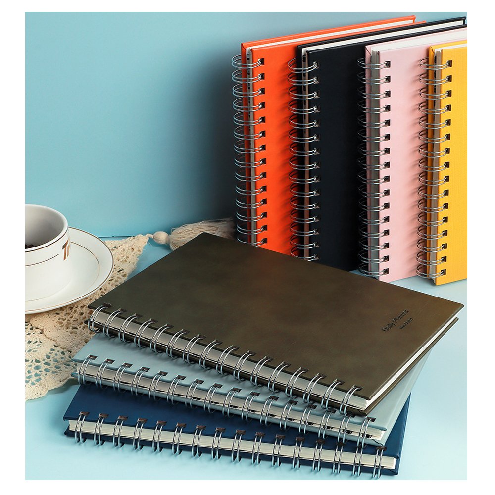 Premium Thick Paper A5 Dotted Grid 2023 2024 Elastic band Custom Dotted HardcoverJournal Planner Notebook